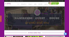 Desktop Screenshot of namirembe-guesthouse.com